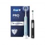 Szczoteczka elektryczna do zębów Oral-B Pro Series 1 Duo, ładowana, dla dorosłych, 2 głowice, 3 tryby czyszczenia, niebiesko-cza - 3